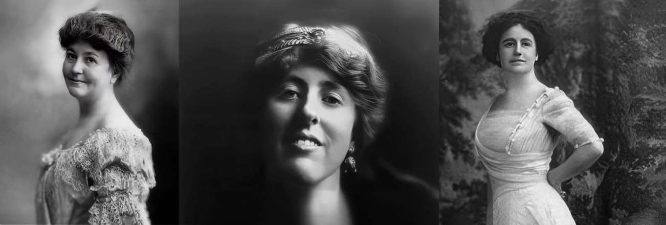 Ellen - Peggy - Edith Wilson
(Woodrow Wilson)