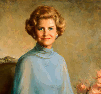 Betty Bloomer Ford 
(Gerald Ford)