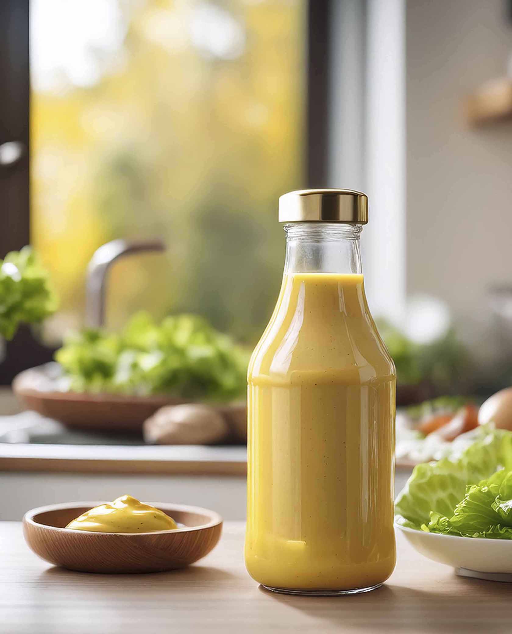 Creamy Honey Mustard Dressing