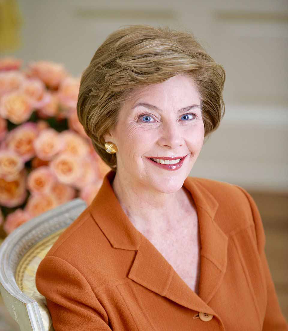 Laura Welch Bush 
(George W. Bush)