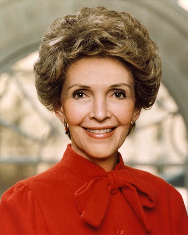 Nancy Davis Reagan 
(Ronald Reagan)