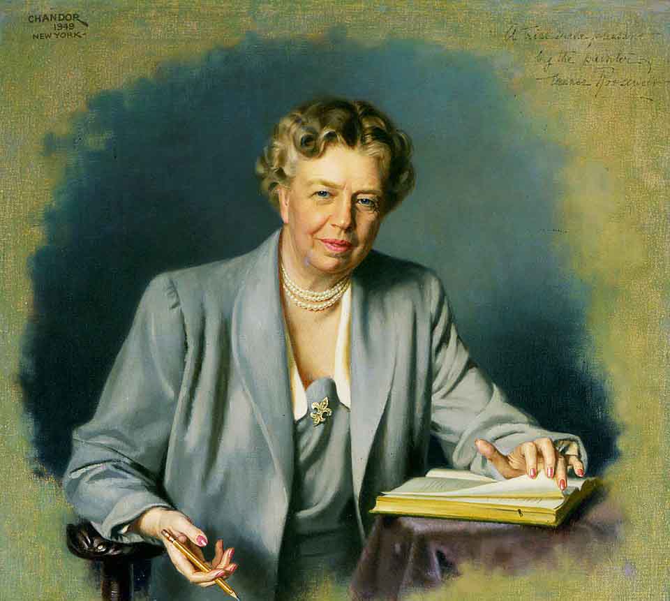 Eleanor Roosevelt
(Franklin Roosevelt)